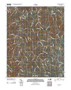 Ayersville 2010 topographic map thumbnail