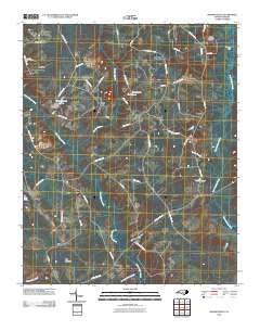 Bonnetsville 2010 topographic map thumbnail