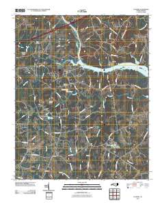 Catawba 2010 topographic map thumbnail