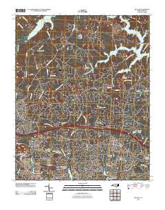 Bayleaf 2010 topographic map thumbnail