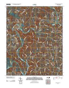 Churchland 2010 topographic map thumbnail