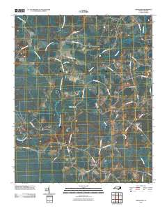 Chinquapin 2010 topographic map thumbnail