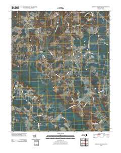 Dawson Crossroads 2010 topographic map thumbnail