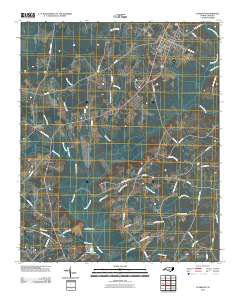 Clarkton 2010 topographic map thumbnail