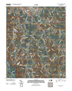 Clinton South 2010 topographic map thumbnail