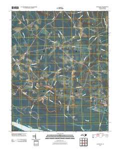 Gatesville 2010 topographic map thumbnail