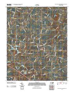 Crutchfield Crossroads 2010 topographic map thumbnail