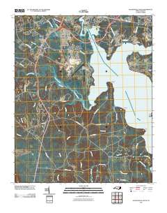 Jacksonville South 2010 topographic map thumbnail