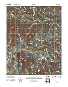 Jefferson 2010 topographic map thumbnail