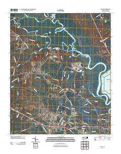 Leland 2011 topographic map thumbnail
