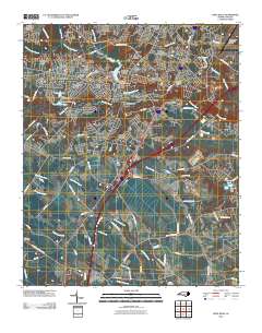 Hope Mills 2010 topographic map thumbnail