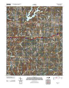 Mebane 2010 topographic map thumbnail