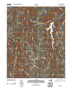 Ridgeville 2010 topographic map thumbnail