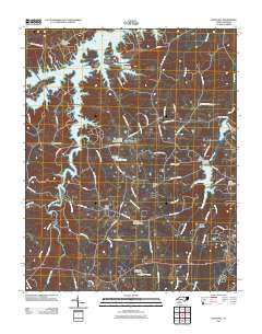 Olive Hill 2011 topographic map thumbnail