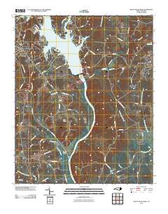 Mount Gilead West 2010 topographic map thumbnail