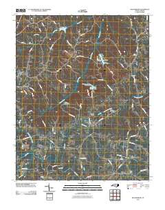 Williamsburg 2010 topographic map thumbnail
