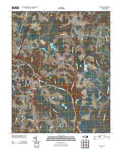 Weldon 2010 topographic map thumbnail