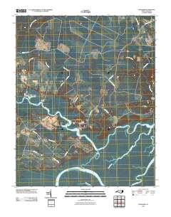 Woodard 2010 topographic map thumbnail