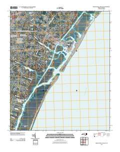 Wrightsville Beach 2010 topographic map thumbnail