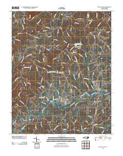 Walnut Cove 2010 topographic map thumbnail