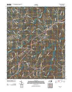 Ruffin 2010 topographic map thumbnail