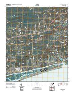Shallotte 2010 topographic map thumbnail
