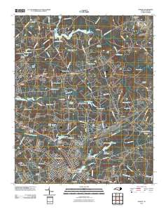 Hamlet 2010 topographic map thumbnail