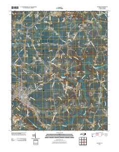Ahoskie 2010 topographic map thumbnail