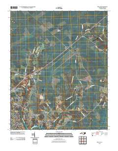 Kellum 2010 topographic map thumbnail