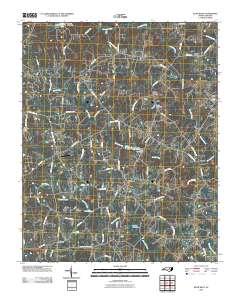 Bunn West 2010 topographic map thumbnail