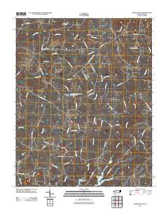 Burlington NE 2011 topographic map thumbnail