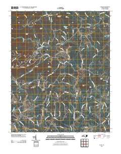 Casar 2010 topographic map thumbnail