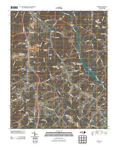 Norman 2010 topographic map thumbnail
