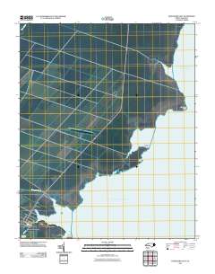 Engelhard East 2011 topographic map thumbnail