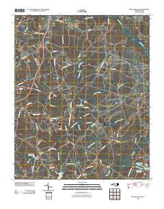 Millstone Lake 2010 topographic map thumbnail