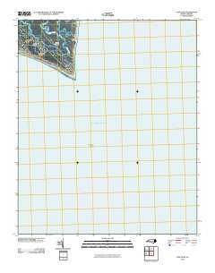 Cape Fear 2010 topographic map thumbnail