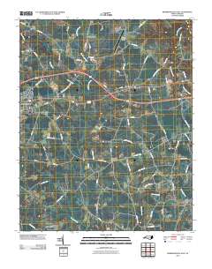 Robersonville East 2010 topographic map thumbnail