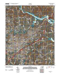 Salisbury 2010 topographic map thumbnail