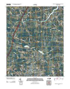 Winstead Crossroads 2010 topographic map thumbnail