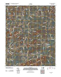 Silk Hope 2010 topographic map thumbnail