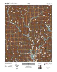 Smokemont 2010 topographic map thumbnail