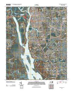 Wilmington 2010 topographic map thumbnail