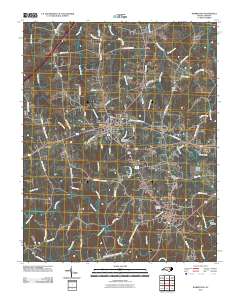 Warrenton 2010 topographic map thumbnail