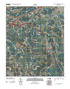 Southwest Lumberton 2010 topographic map thumbnail