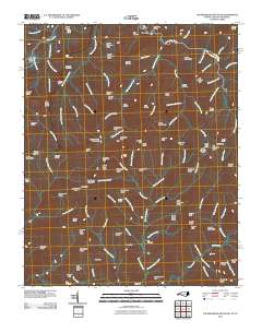 Thunderhead Mountain 2010 topographic map thumbnail
