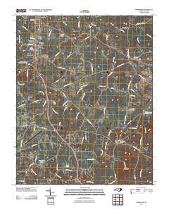 Timberlake 2010 topographic map thumbnail