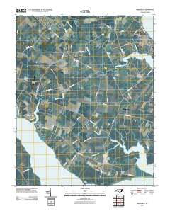 Weeksville 2010 topographic map thumbnail