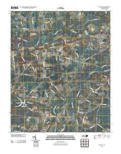 Deep Run 2010 topographic map thumbnail