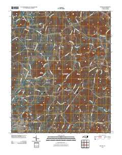 Denton 2010 topographic map thumbnail