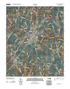 Mount Olive 2010 topographic map thumbnail